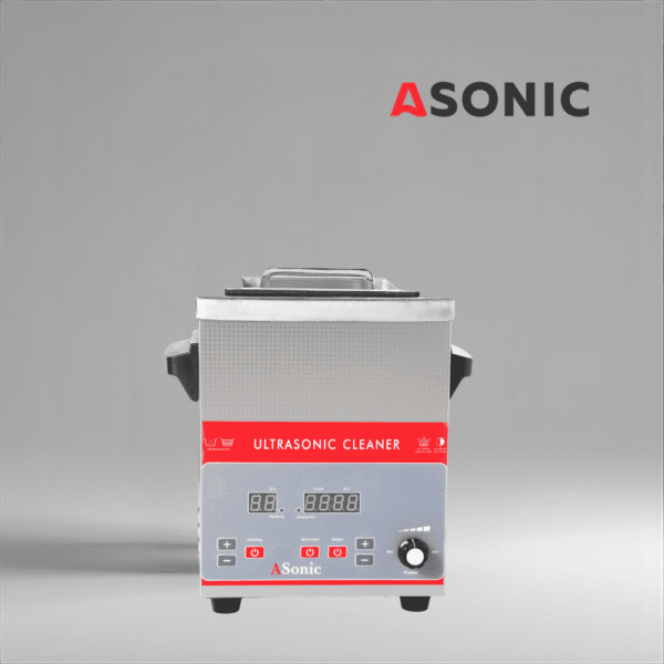 ASONIC IND-30 ultrazvočna čistilna naprava, prenosni sistem, idealen za natančno čiščenje majhnih predmetov