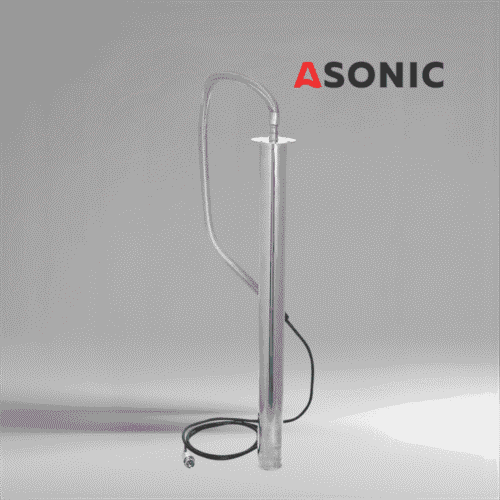 ASONIC IND-ROD ultrazvočna potopna palica, trpežna zasnova iz nerjavečega jekla za industrijske ultrazvočne čistilne sisteme in aplikacije.