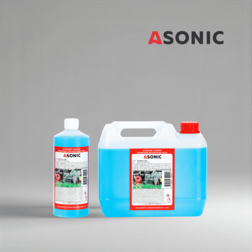 Ultrazvočni detergent ASONIC AS-PCB, varna čistilna raztopina za plošče s tiskanim vezjem in elektronske komponente.