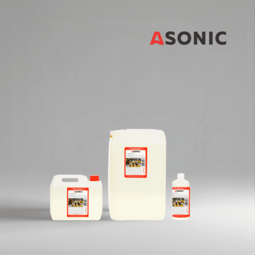 ASONIC AS-SENS ultrazvočno občutljivo čistilno sredstvo, varna raztopina za čiščenje krhkega orodja, optike in medicinskih pripomočkov.