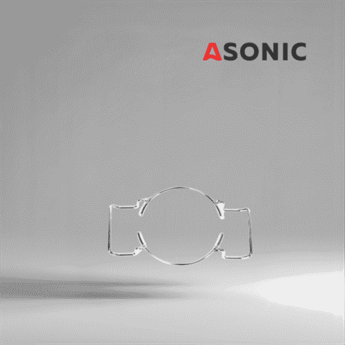 ASONIC laboratorijsko držalo za čašo 0,8L, majhen dodatek iz nerjavnega jekla za aplikacije natančnega ultrazvočnega čiščenja.