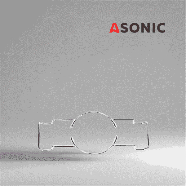 ASONIC-BEAKER-2/3L ASONIC laboratorijsko držalo za čašo 2-3L, kompaktna dodatna oprema za ultrazvočne čistilnike za varno in učinkovito uporabo v laboratorijih