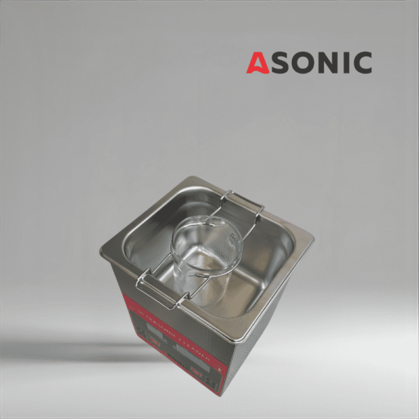 ASONIC BEAKER-PRO-20-2 ASONIC BEAKER-PRO čaša za ultrazvočno čiščenje s trpežno stekleno zasnovo
