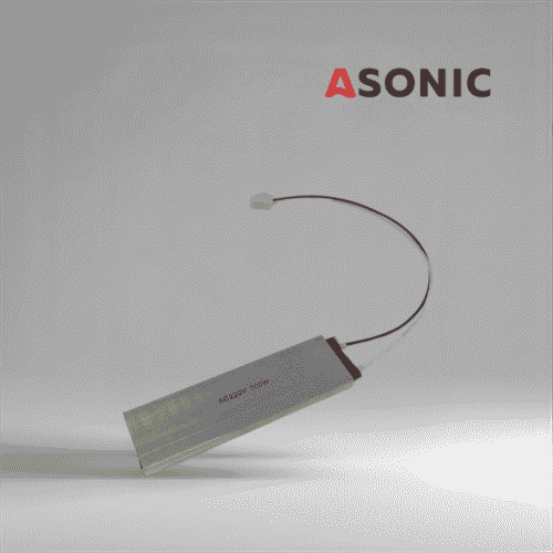 ASONIC 300W ploski grelec za namestitev na rezervoarje in posode za ultrazvočno čiščenje iz nerjavnega jekla.