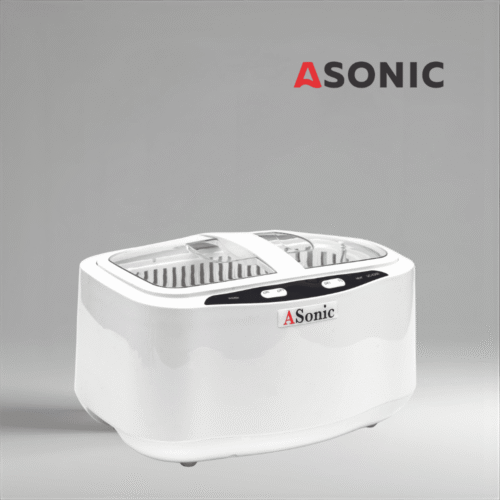 ASONIC HOME-2500, ultrazvočni čistilnik, enota z veliko zmogljivostjo za nakit, orodje, očala in gospodinjske pripomočke.
