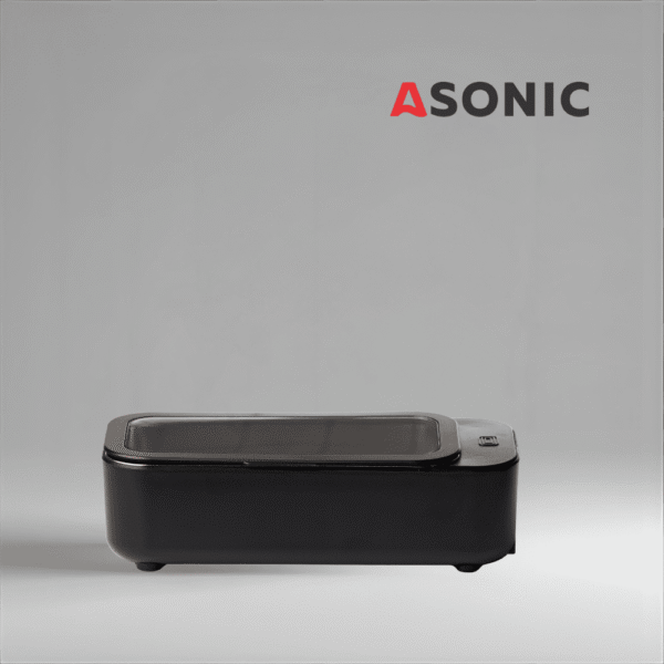 ASONIC HOME-450BLACK6 ASONIC HOME-450black ultrazvočna čistilna naprava, prenosna naprava za zanesljivo čiščenje majhnih dodatkov na domu.