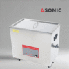 ASONIC IND-400 vzdržljiva ultrazvočna kopel, kot nalašč za majhne do srednje velike delavnice in natančno čiščenje.