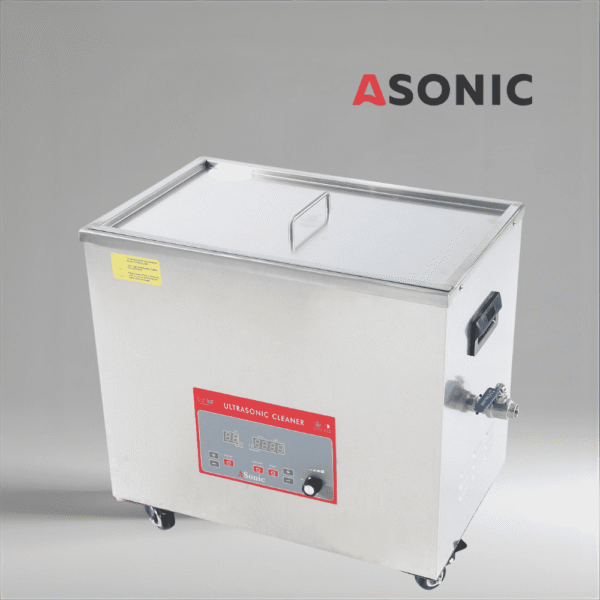 ASONIC IND-400 vzdržljiva ultrazvočna kopel, kot nalašč za majhne do srednje velike delavnice in natančno čiščenje.