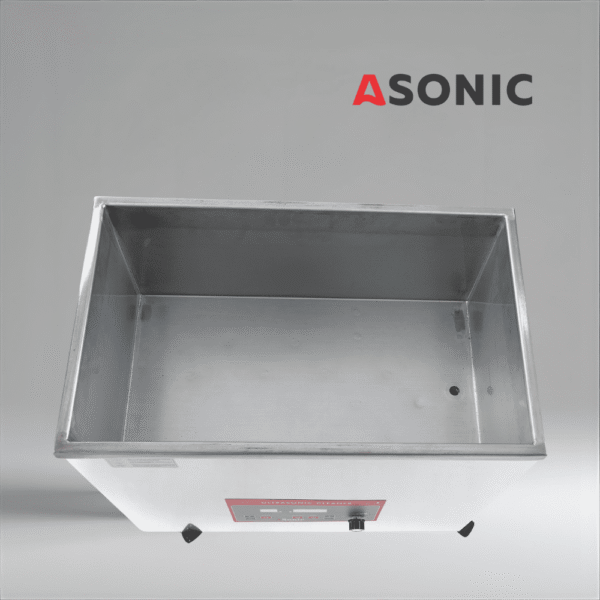 ASONIC IND-400 ultrazvočni čistilec, izdelan za profesionalce, ki potrebujejo zanesljivo čiščenje srednje velikih predmetov.