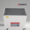 ASONIC IND-400 industrijska ultrazvočna kopel iz nerjavečega jekla za zanesljivo natančno čiščenje.