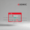 ASONIC PRO-08 ultrazvočna čistilna naprava, majhna 40kHz naprava za nakit, kovance in gospodinjske pripomočke.