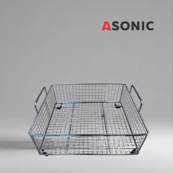 Košara iz nerjavečega jekla za velik ultrazvočni čistilnik ASONIC IND-150