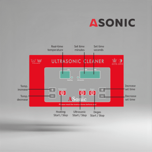 ASONIC PRO-150s ultrazvočni čistilnik za industrijske in laboratorijske aplikacije