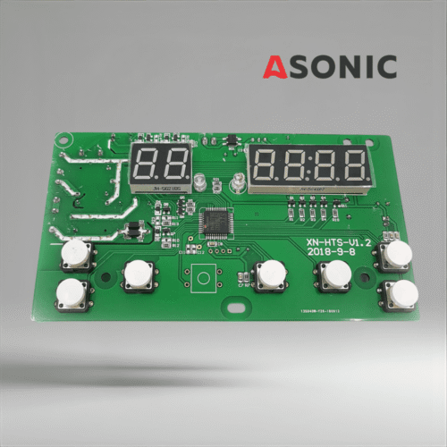 ASONIC PROmodel prikazovalnik PCB s funkcijo odplinjevanja, napredna nadomestna krmilna plošča za ultrazvočne čistilne stroje