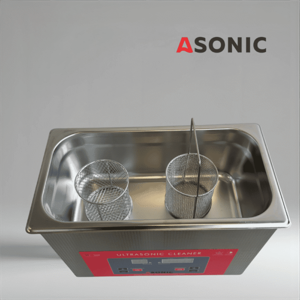 ASONIC ROUND-BASKET dodatek za ultrazvočne čistilne naprave za varno čiščenje