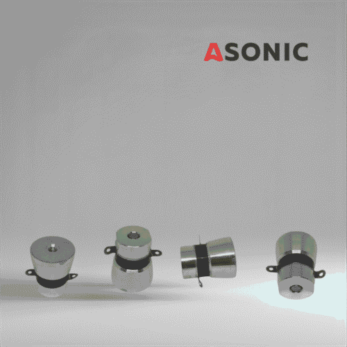 ASONIC ultrazvočni pretvornik 40 kHz 60 W, trajna komponenta za profesionalne ultrazvočne čistilne stroje.