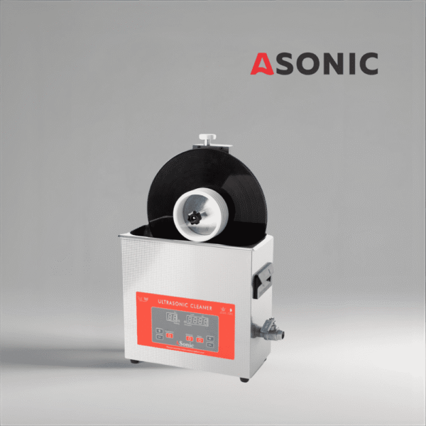 ASONIC Vinyl Cleaner-05 tekočina za čiščenje plošč, obnovi kakovost zvoka in odstrani umazanijo s 5 LP plošč v ultrazvočnih napravah.
