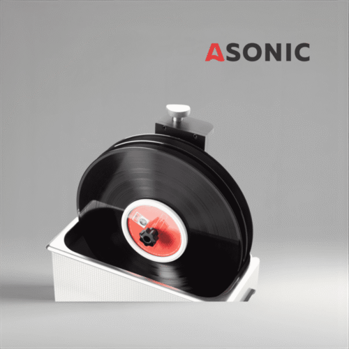 ASONIC Vinyl Cleaner-05 ultrazvočna raztopina za plošče, vrhunska formula za čiščenje in ohranjanje vinilnih plošč.