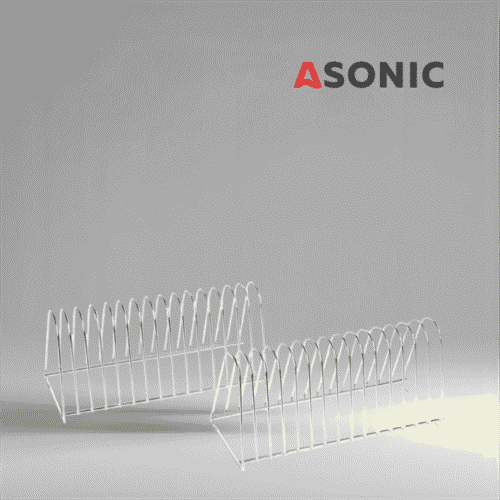 ASONIC Vinyl Hold-15 pripomoček, vzdržljivo držalo za varno čiščenje do 15 vinilnih plošč v ultrazvočnih čistilnikih.