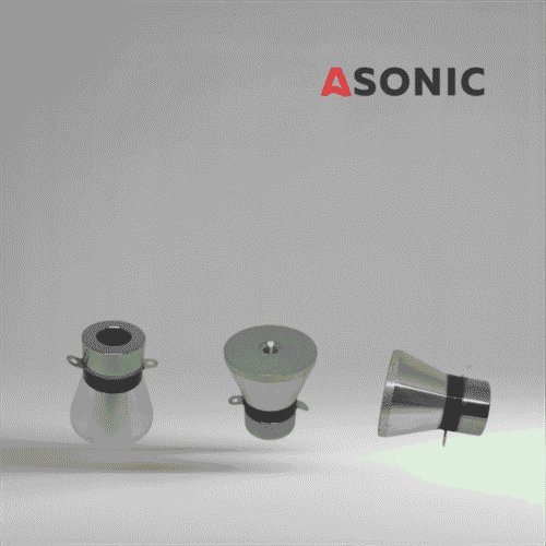 Ultrazvočni pretvornik ASONIC 28 kHz 60 W, zmogljiv sestavni del, zasnovan za industrijske ultrazvočne čistilnike.