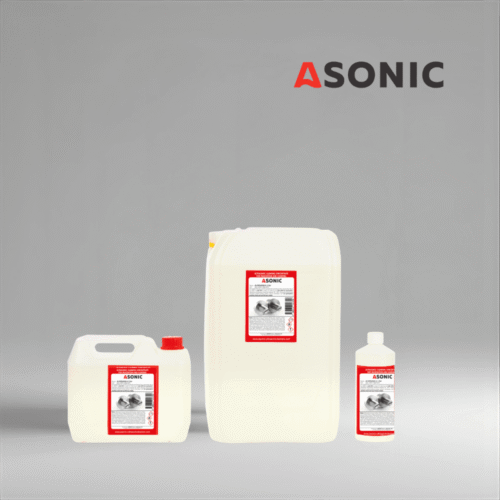 ASONIC AS-METALPASS ultrasonic passivation solution, protects metals from corrosion after ultrasonic cleaning.
