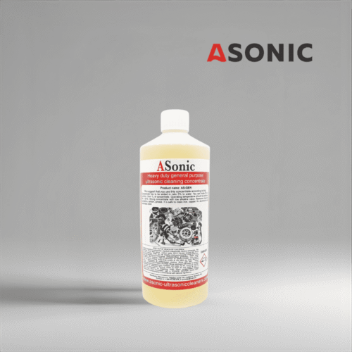 ASONIC AS-GEN-1 ultrazvočno splošno čistilo, 1L univerzalnega čistilnega sredstva za laboratorije, delavnice in vsakdanjo uporabo.