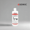 ASONIC AS-BIOX-1 ultrazvočno biološko razgradljivo čistilno sredstvo, 1L okolju prijazne raztopine za varno in učinkovito čiščenje.