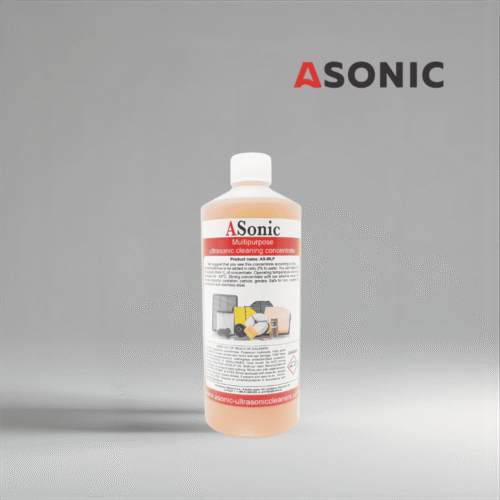 ASONIC AS-MLP-1 ultrazvočno večnamensko čistilo, 1L koncentrat za varno in učinkovito vsakodnevno čiščenje